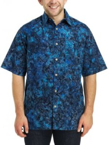 Batik short sleeve shirti