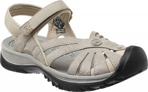 Rose sandal - aluminum/gray